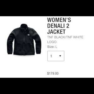 Black North Face Fleece, women’s